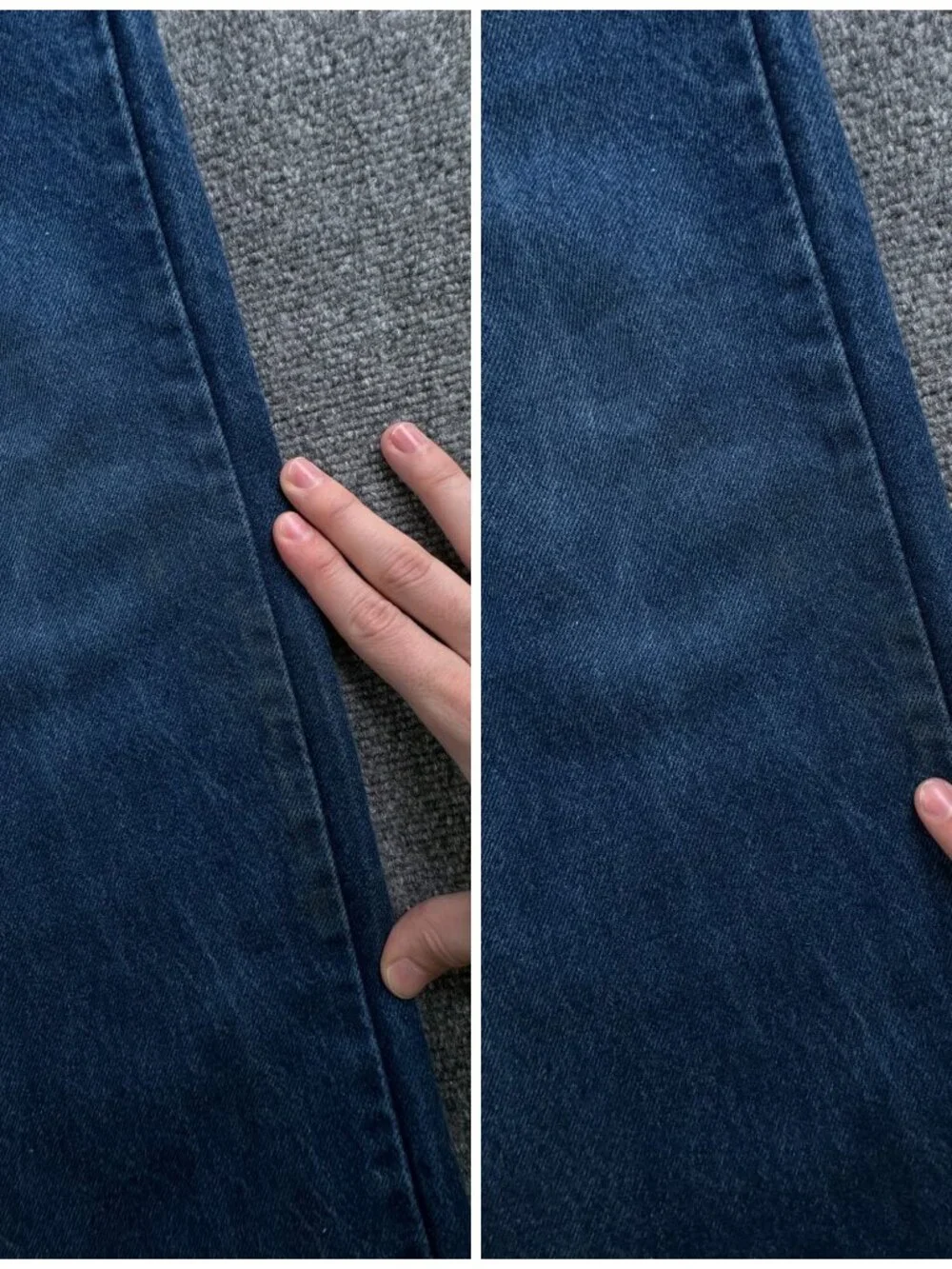 VTG Levi’s 505 Orange Tab Denim Blue Jeans ACTL 41x29 Adult 1991 Cutoff Men